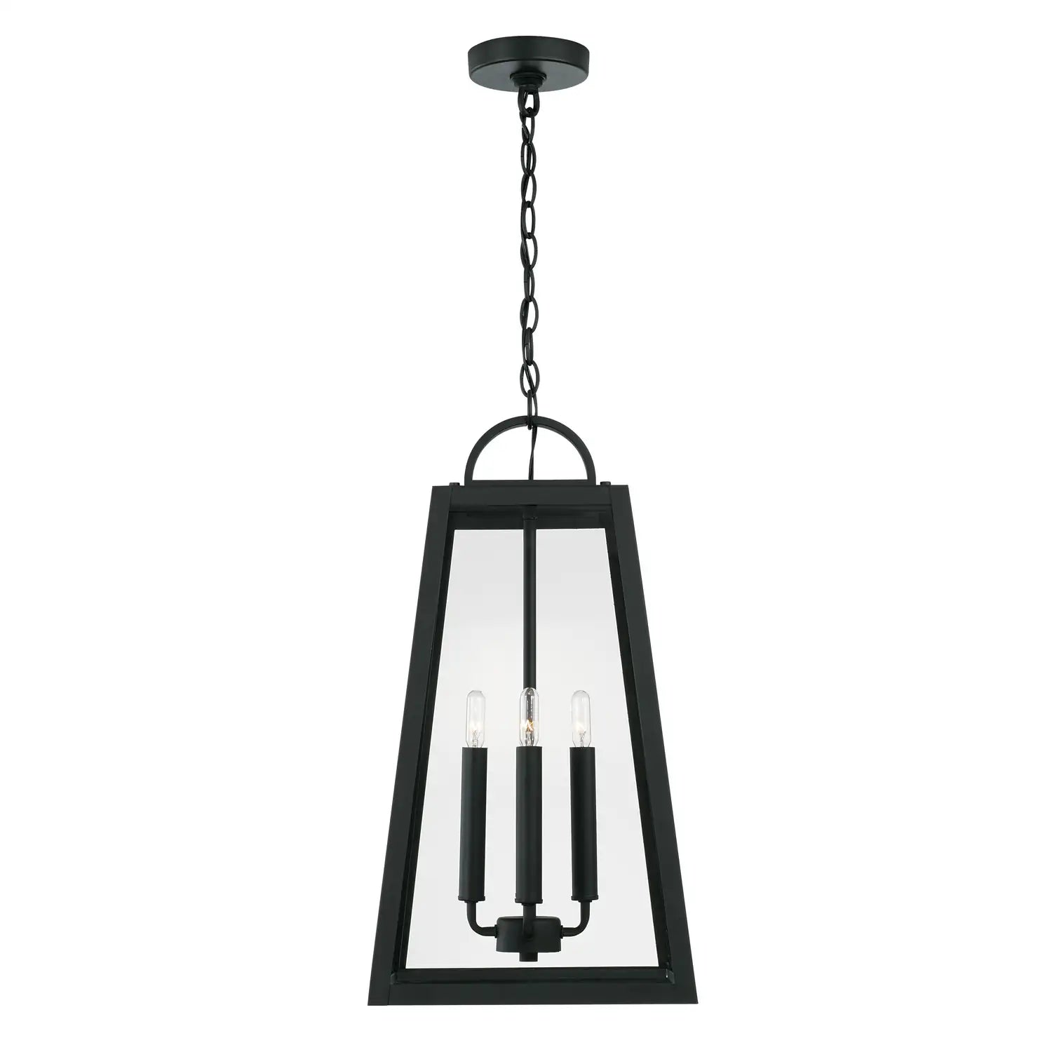 CAPITAL LIGHTING, LEIGHTON OUTDOOR HANGING-LANTERN, OUTDOOR CEILING LIGHT
