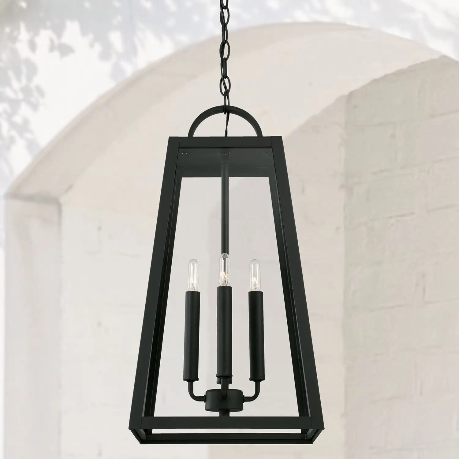 CAPITAL LIGHTING, LEIGHTON OUTDOOR HANGING-LANTERN, OUTDOOR CEILING LIGHT
