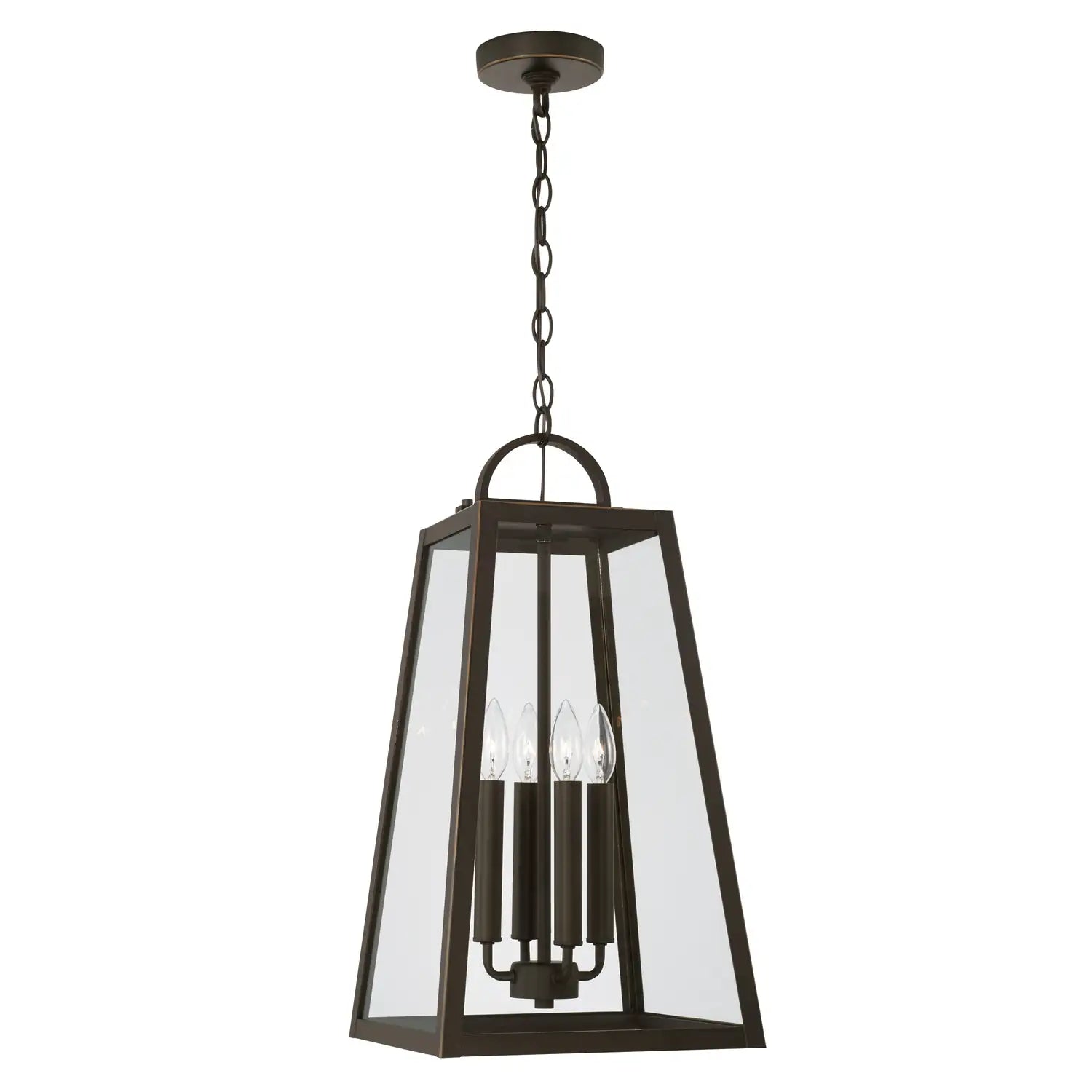CAPITAL LIGHTING, LEIGHTON OUTDOOR HANGING-LANTERN, OUTDOOR CEILING LIGHT