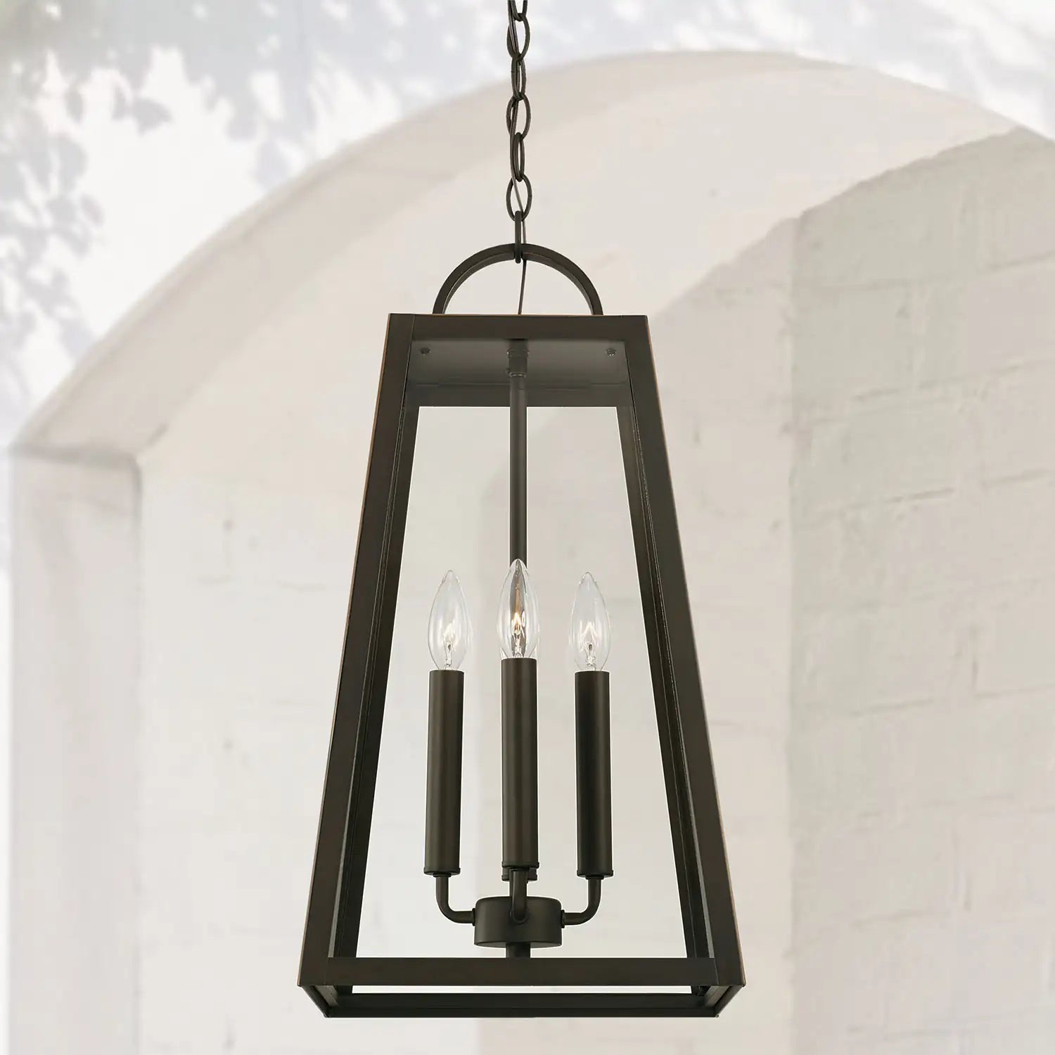 CAPITAL LIGHTING, LEIGHTON OUTDOOR HANGING-LANTERN, OUTDOOR CEILING LIGHT