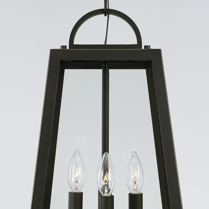 CAPITAL LIGHTING, LEIGHTON OUTDOOR HANGING-LANTERN, OUTDOOR CEILING LIGHT