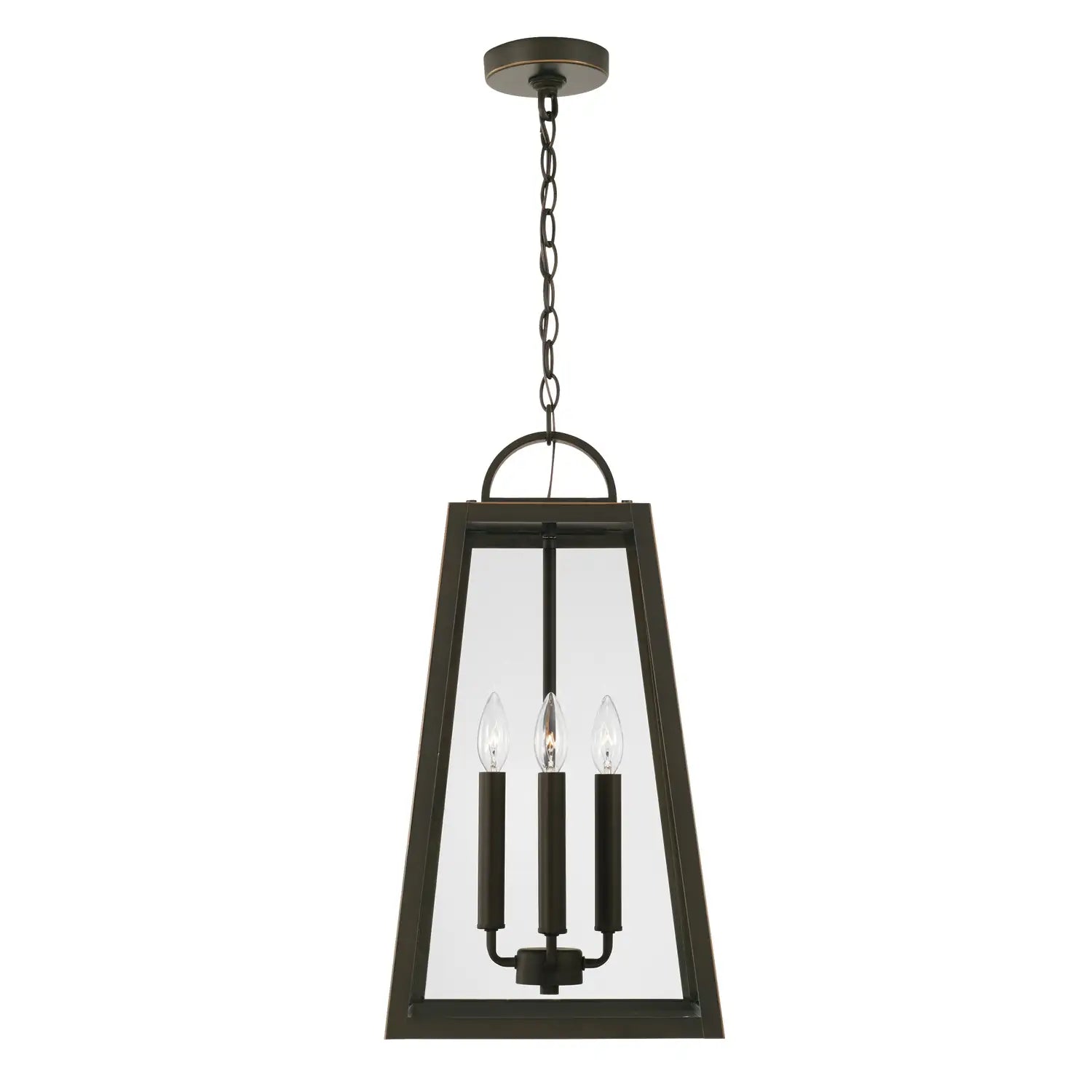 CAPITAL LIGHTING, LEIGHTON OUTDOOR HANGING-LANTERN, OUTDOOR CEILING LIGHT