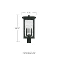CAPITAL LIGHTING BARRETT OUTDOOR POST-LANTERN - Post