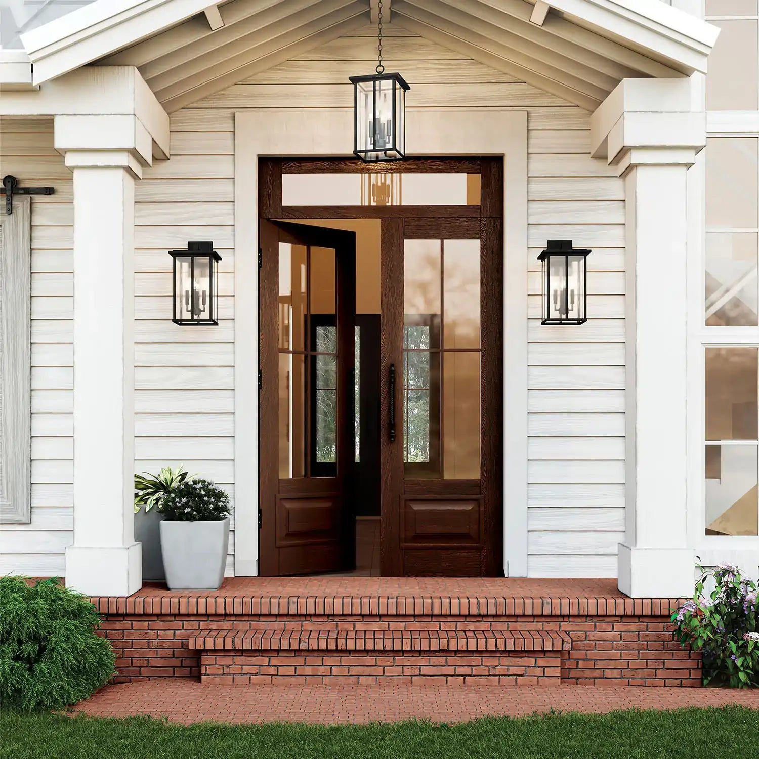 {{BRAND}, BARRETT OUTDOOR WALL-LANTERN, OUTDOOR WALL LIGHTS