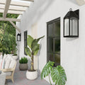 CAPITAL LIGHTING, BURTON OUTDOOR WALL-LANTERN, OUTDOOR WALL LIGHTS