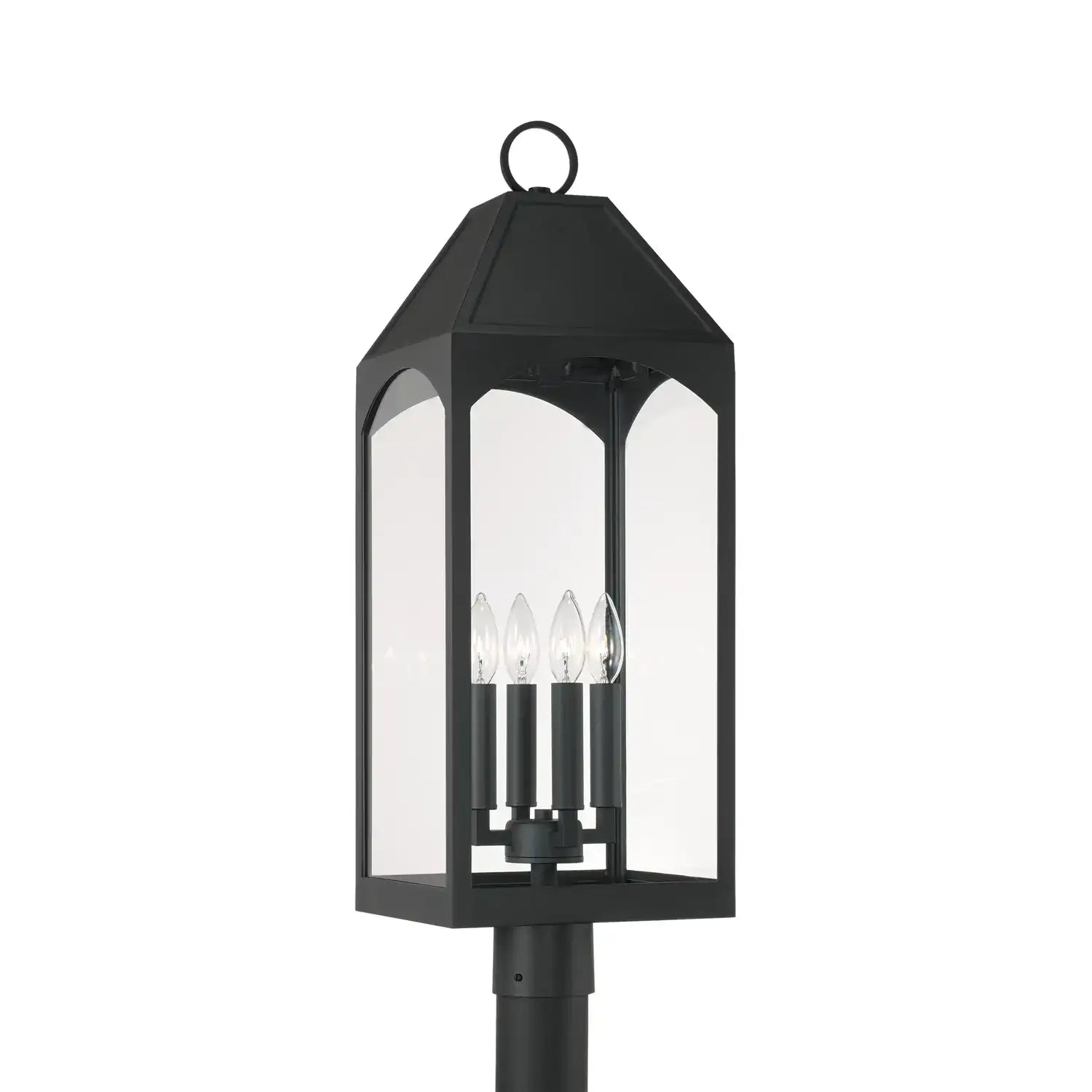 CAPITAL LIGHTING BURTON OUTDOOR POST-LANTERN - Post
