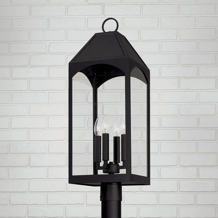 CAPITAL LIGHTING BURTON OUTDOOR POST-LANTERN - Post