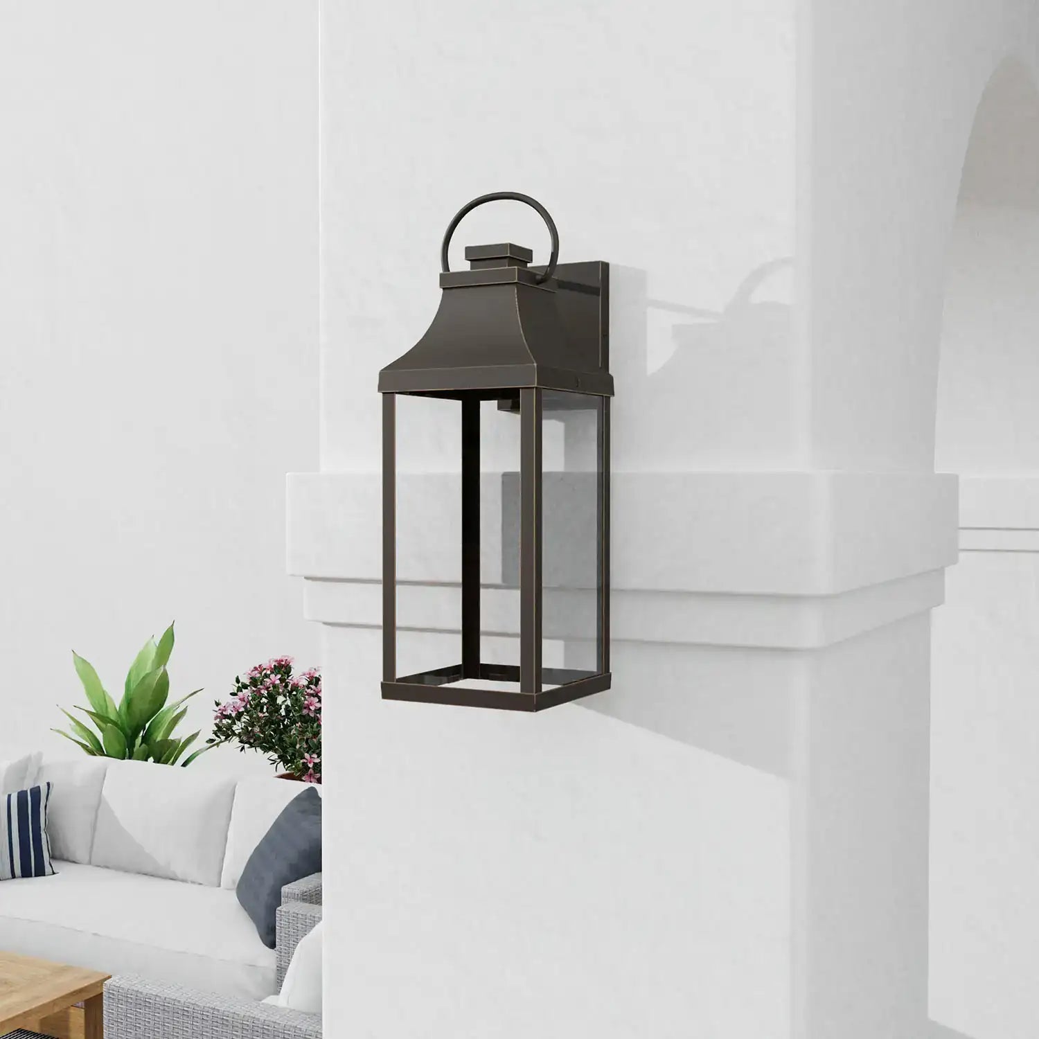 CAPITAL LIGHTING, BRADFORD OUTDOOR WALL-LANTERN, OUTDOOR WALL LIGHTS