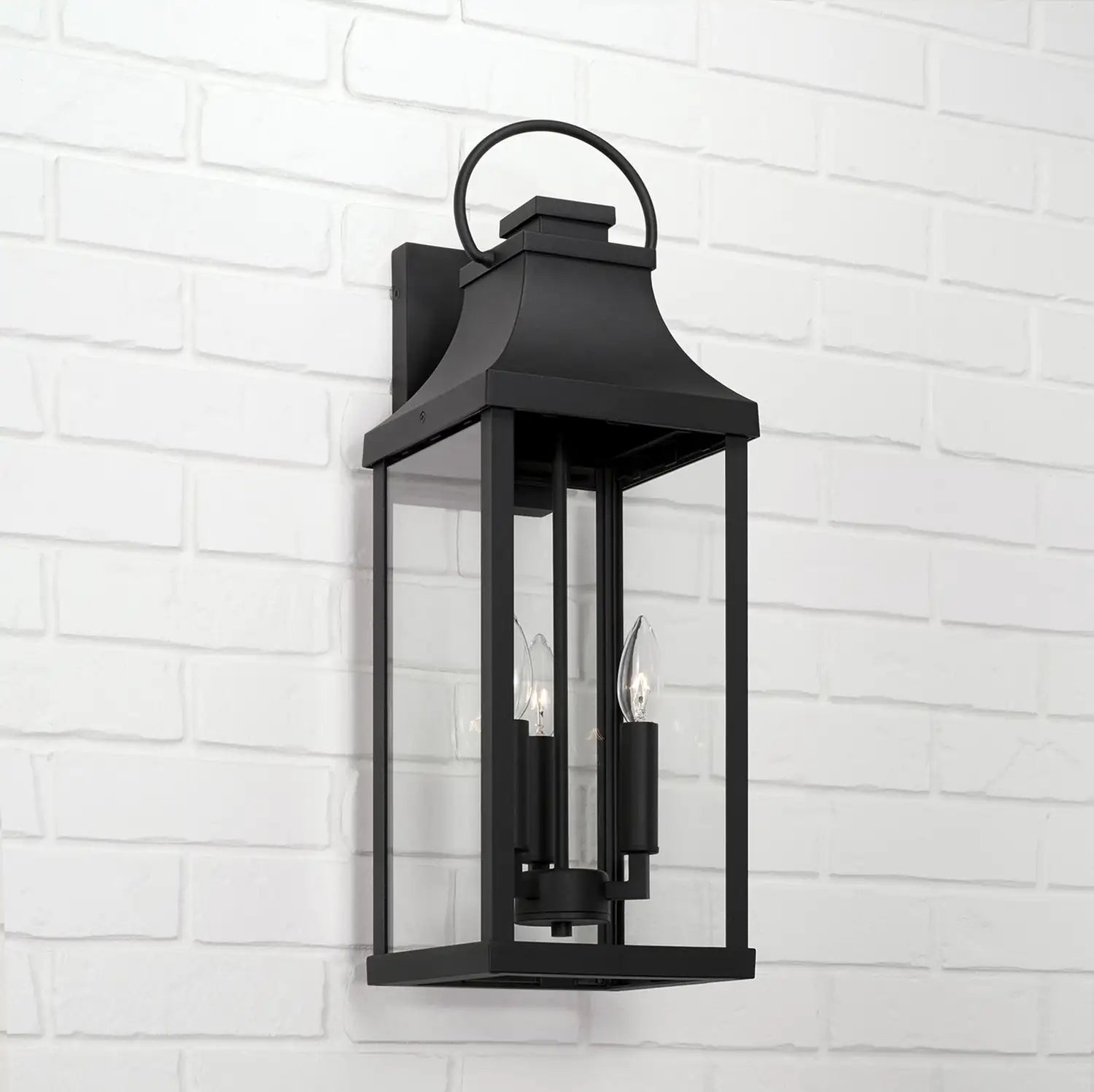 CAPITAL LIGHTING, BRADFORD OUTDOOR WALL-LANTERN, OUTDOOR WALL LIGHTS