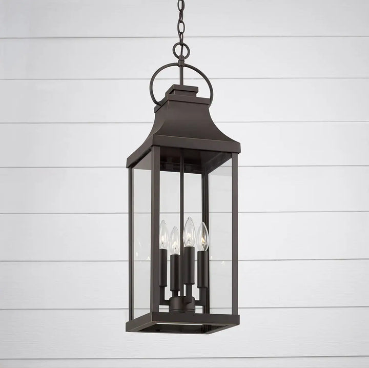 CAPITAL LIGHTING, BRADFORD OUTDOOR HANGING-LANTERN, OUTDOOR CEILING LIGHT