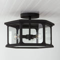 CAPITAL LIGHTING, WALTON OUTDOOR SEMI-FLUSH, OUTDOOR CEILING LIGHT