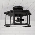 CAPITAL LIGHTING, WALTON OUTDOOR SEMI-FLUSH, OUTDOOR CEILING LIGHT