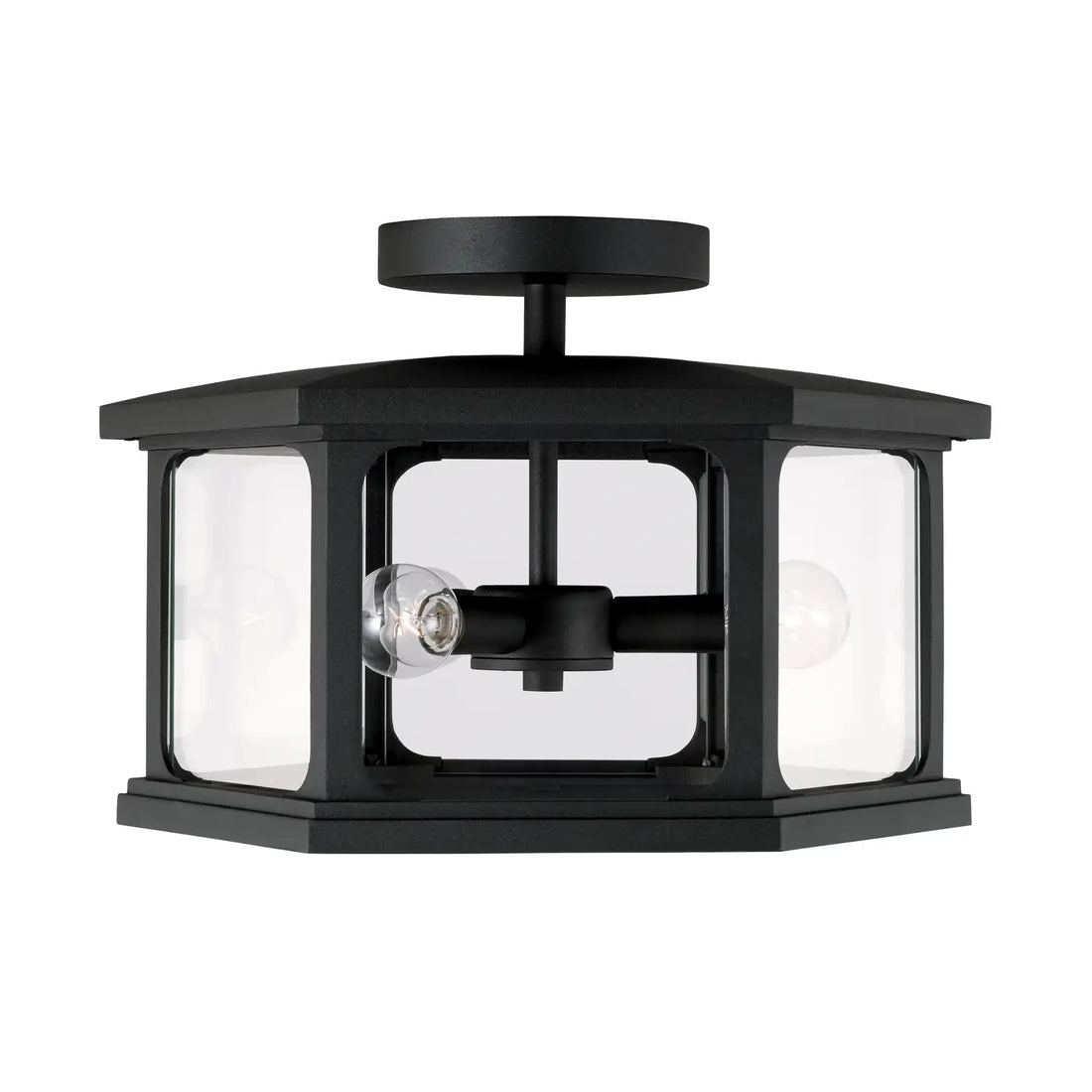 CAPITAL LIGHTING, WALTON OUTDOOR SEMI-FLUSH, OUTDOOR CEILING LIGHT