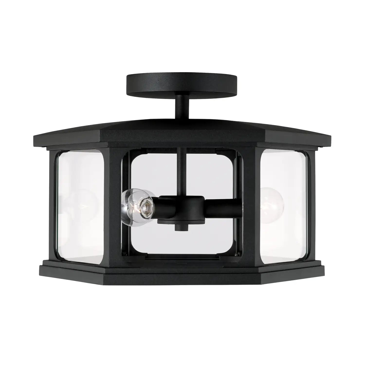 CAPITAL LIGHTING, WALTON OUTDOOR SEMI-FLUSH, OUTDOOR CEILING LIGHT