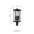 CAPITAL LIGHTING WALTON OUTDOOR POST-LANTERN - Post