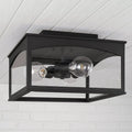 CAPITAL LIGHTING, BURTON OUTDOOR FLUSH, OUTDOOR CEILING LIGHT