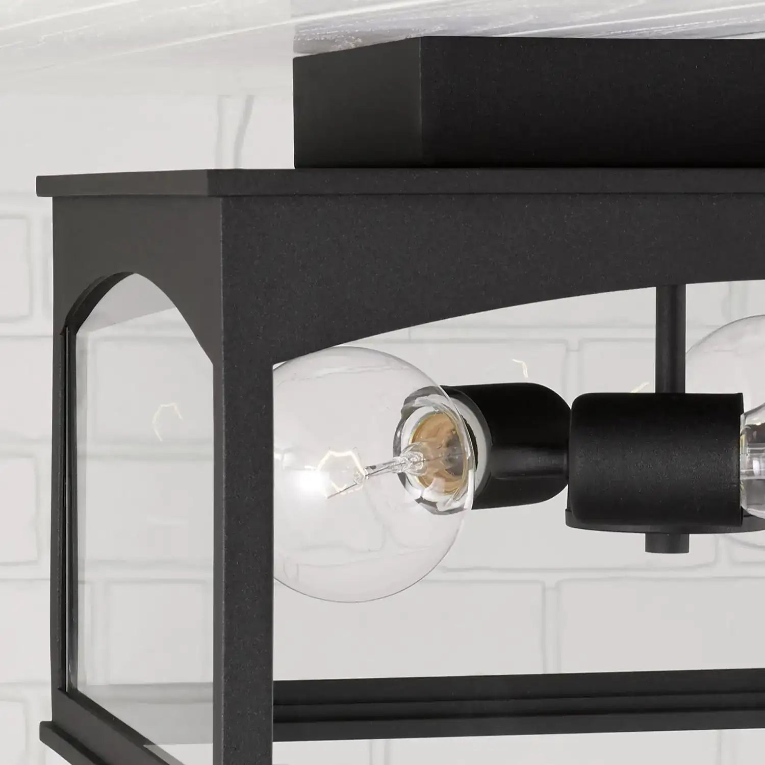 CAPITAL LIGHTING, BURTON OUTDOOR FLUSH, OUTDOOR CEILING LIGHT