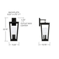 CAPITAL LIGHTING, ELLIOTT OUTDOOR WALL-LANTERN, OUTDOOR WALL LIGHTS