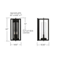 CAPITAL LIGHTING, KENT OUTDOOR WALL-LANTERN, OUTDOOR WALL LIGHTS