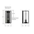 CAPITAL LIGHTING KENT OUTDOOR WALL-LANTERN