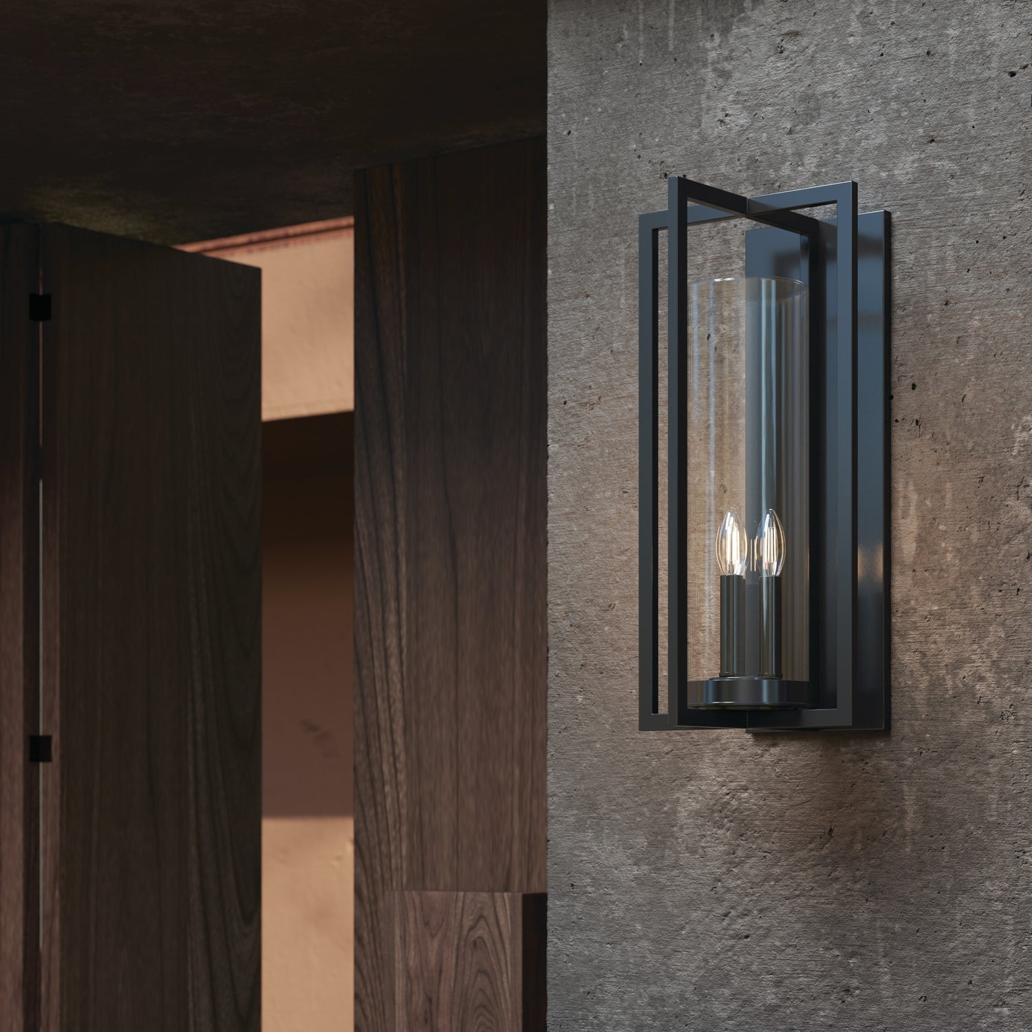 CAPITAL LIGHTING KENT OUTDOOR WALL-LANTERN