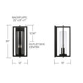 CAPITAL LIGHTING, KENT OUTDOOR WALL-LANTERN, OUTDOOR WALL LIGHTS