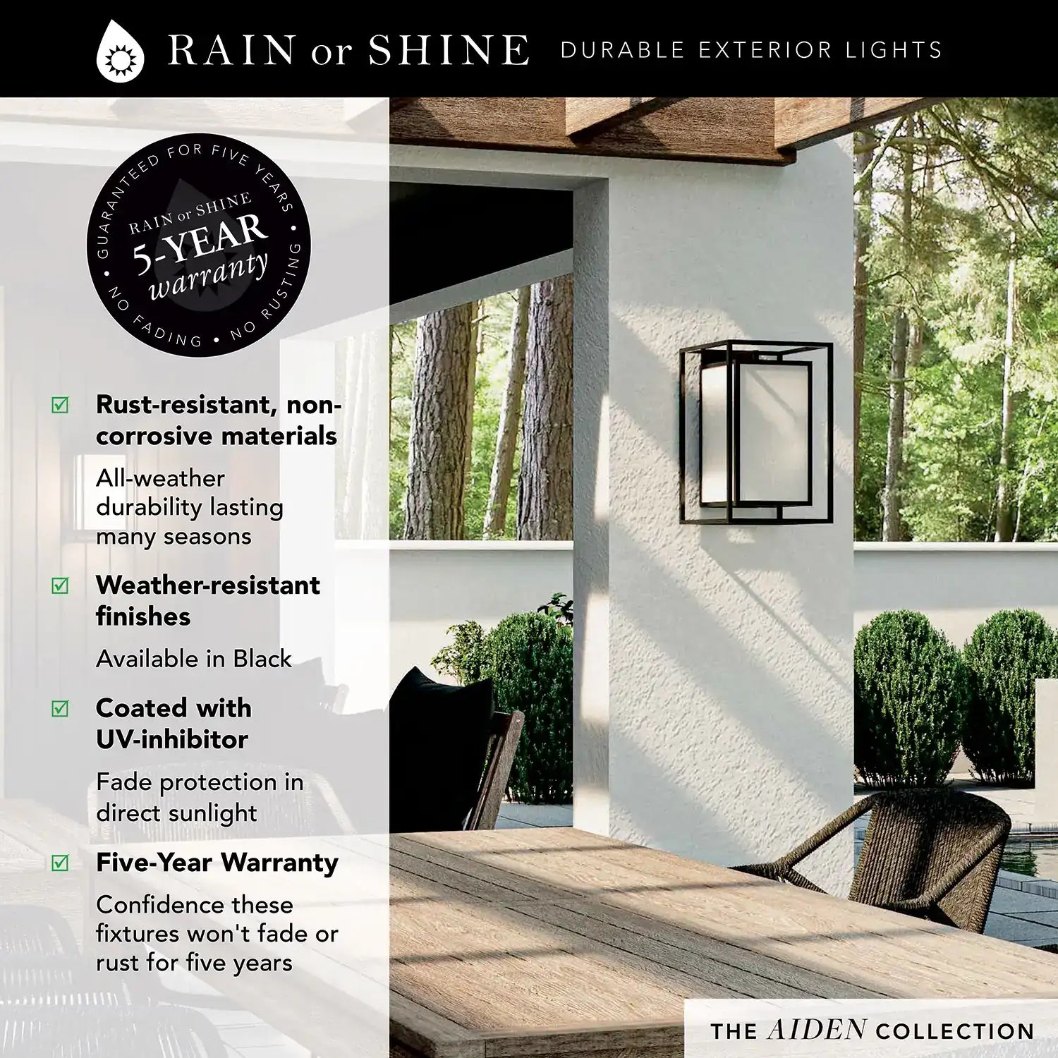CAPITAL LIGHTING, AIDEN OUTDOOR HANGING-LANTERN, OUTDOOR CEILING LIGHT