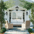 CAPITAL LIGHTING, CHANDLER OUTDOOR WALL-LANTERN, OUTDOOR WALL LIGHTS