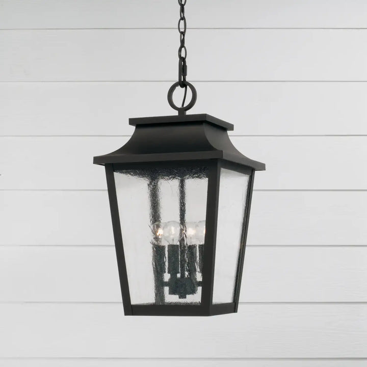 CAPITAL LIGHTING, CHANDLER OUTDOOR HANGING-LANTERN, OUTDOOR CEILING LIGHT