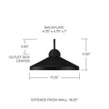 CAPITAL LIGHTING, LOFTON OUTDOOR WALL-LANTERN, OUTDOOR WALL LIGHTS