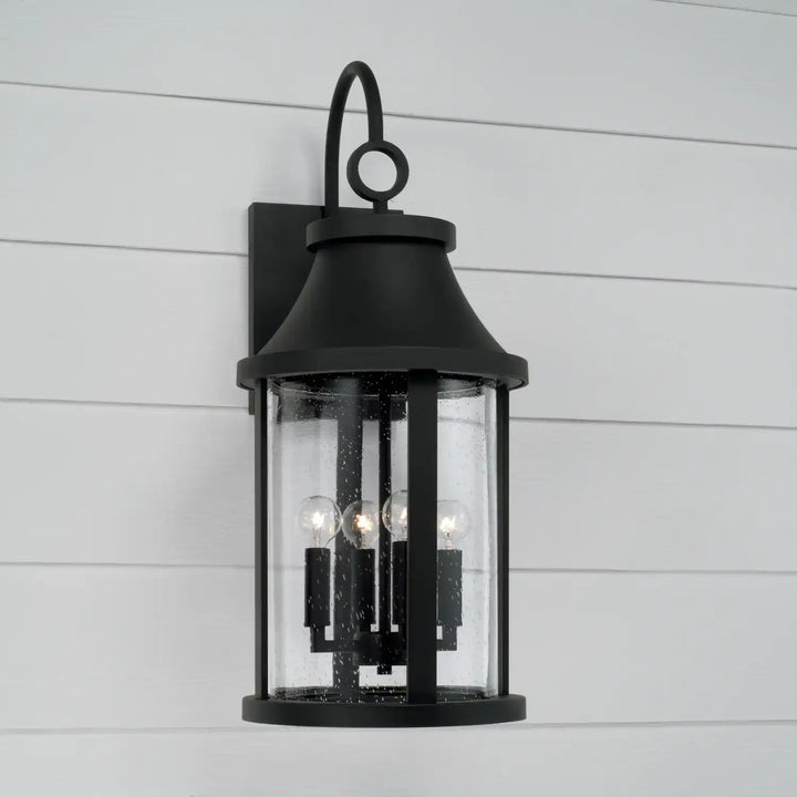CAPITAL LIGHTING, BRIDGER OUTDOOR WALL-LANTERN, OUTDOOR WALL LIGHTS