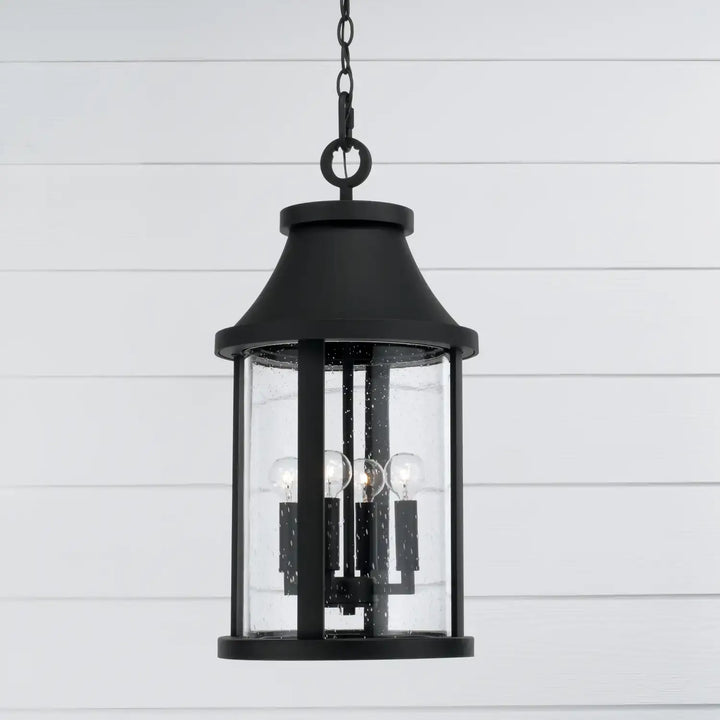 CAPITAL LIGHTING, BRIDGER OUTDOOR HANGING-LANTERN, OUTDOOR CEILING LIGHT