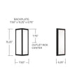 CAPITAL LIGHTING, IRVIN OUTDOOR WALL-LANTERN, OUTDOOR WALL LIGHTS