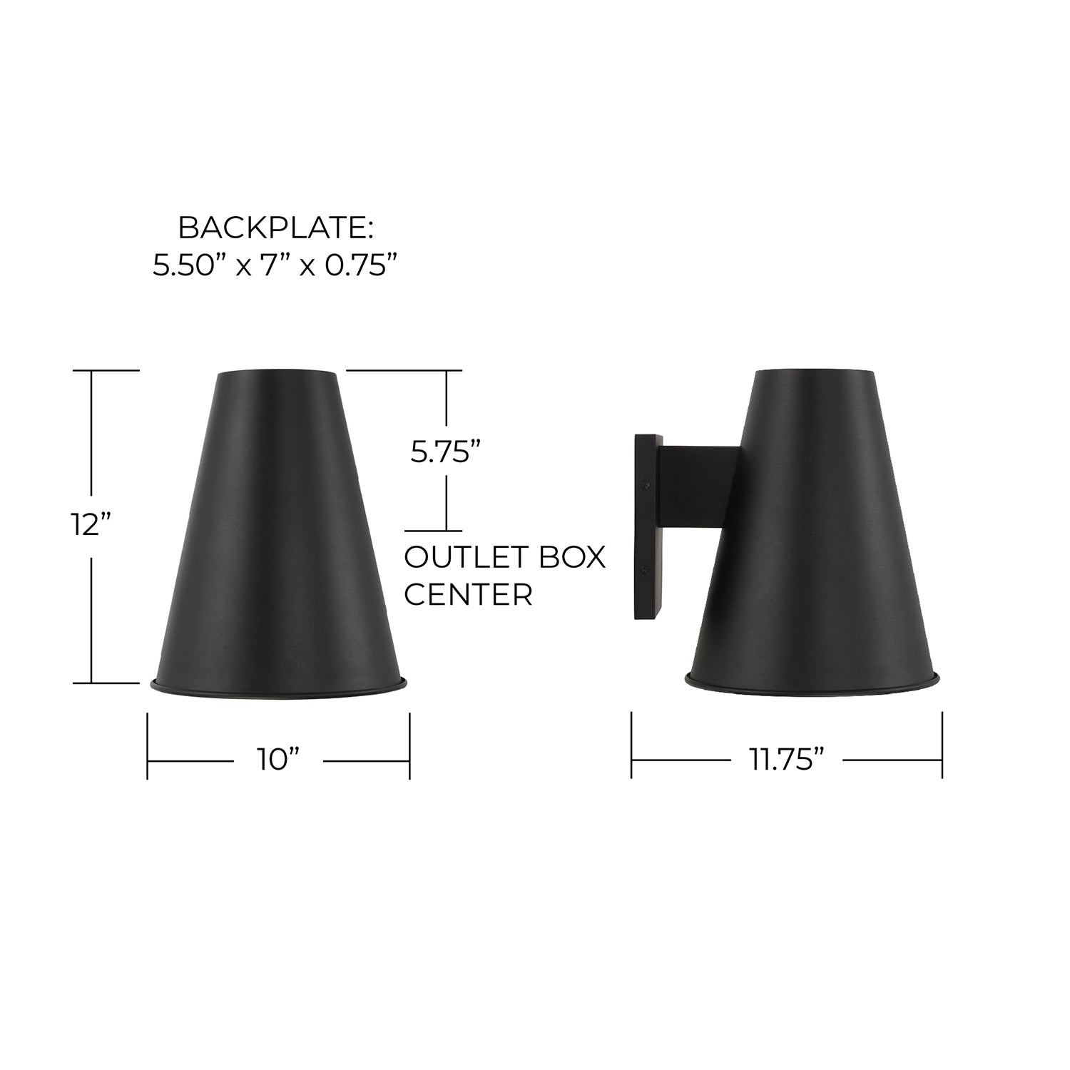 CAPITAL LIGHTING YARDLEY OUTDOOR WALL-LANTERN