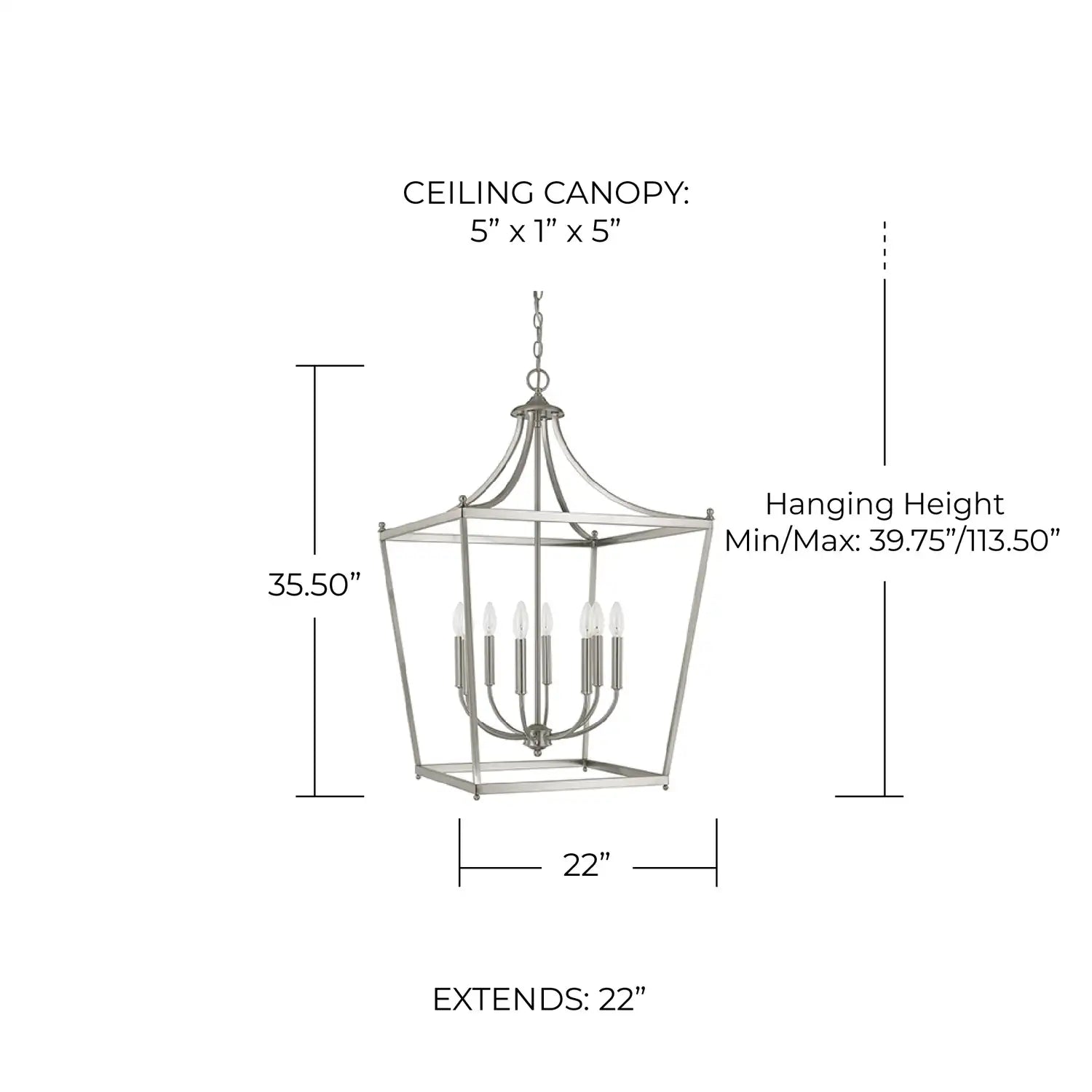 CAPITAL LIGHTING, STANTON FOYER, PENDANT LIGHT