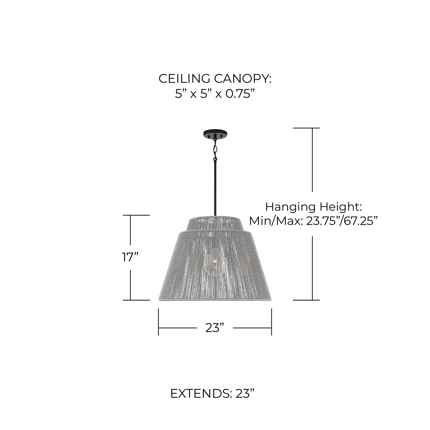 CAPITAL LIGHTING, JASPER OUTDOOR HANGING-LANTERN, OUTDOOR CEILING LIGHT
