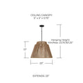 CAPITAL LIGHTING, JASPER OUTDOOR HANGING-LANTERN, OUTDOOR CEILING LIGHT