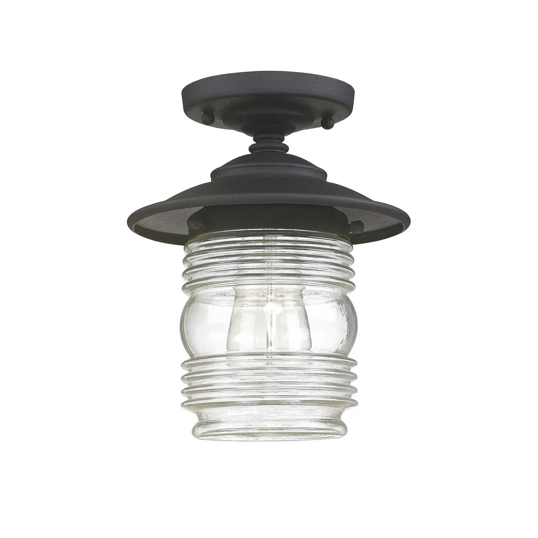 CAPITAL LIGHTING, CREEKSIDE OUTDOOR FLUSH MOUNT, OUTDOOR CEILING LIGHT