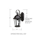 CAPITAL LIGHTING, CARRIAGE HOUSE OUTDOOR WALL-LANTERN, OUTDOOR WALL LIGHTS
