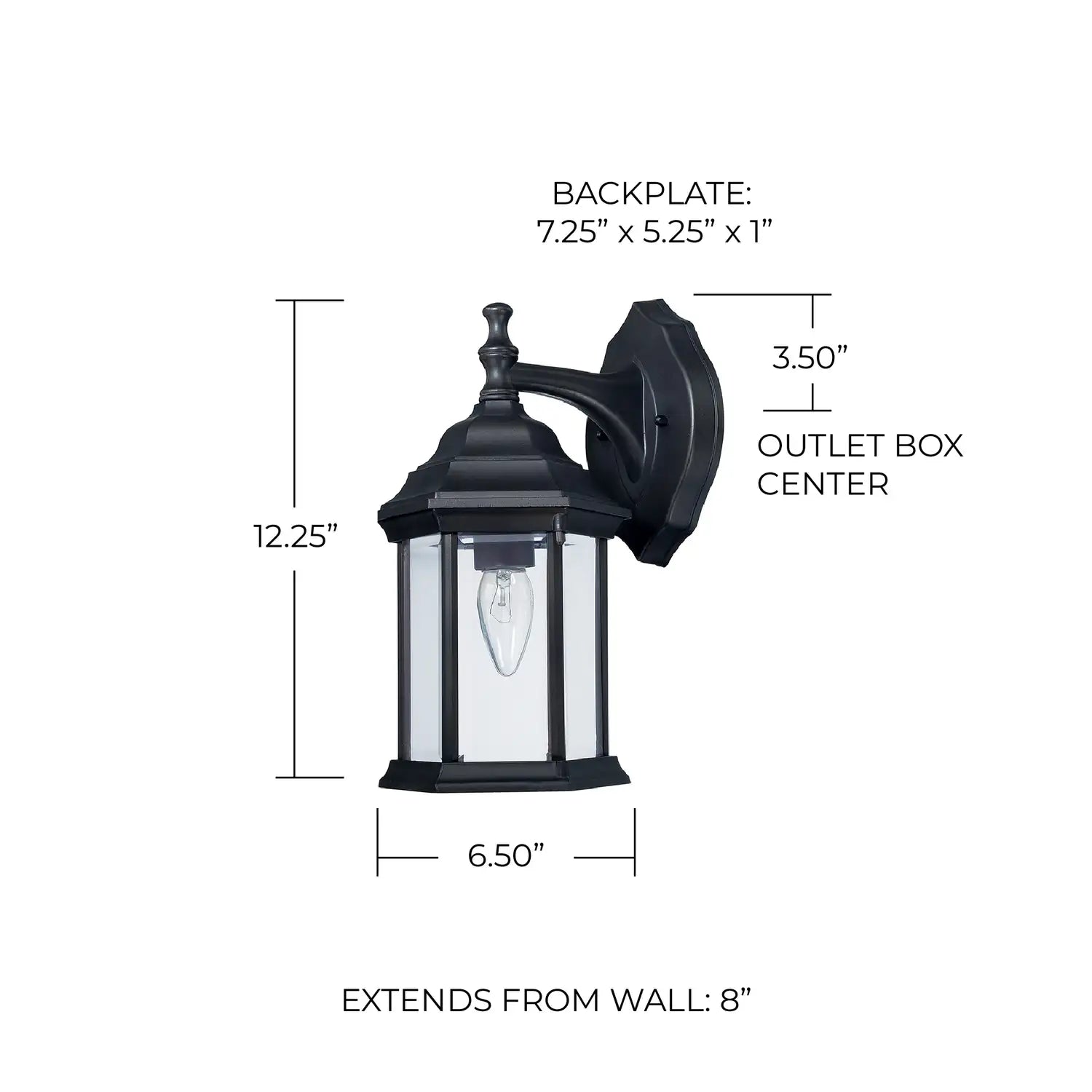 CAPITAL LIGHTING, OUTDOOR OUTDOOR WALL-LANTERN, OUTDOOR WALL LIGHTS