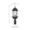 CAPITAL LIGHTING MAIN STREET OUTDOOR POST-LANTERN - Post
