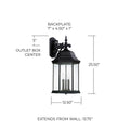CAPITAL LIGHTING, MAIN STREET OUTDOOR WALL-LANTERN, OUTDOOR WALL LIGHTS