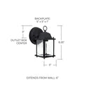 CAPITAL LIGHTING, OUTDOOR OUTDOOR WALL-LANTERN, OUTDOOR WALL LIGHTS