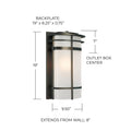 CAPITAL LIGHTING, LAKESHORE OUTDOOR WALL-LANTERN, OUTDOOR WALL LIGHTS