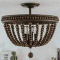 CAPITAL LIGHTING, HANDLEY SEMI-FLUSH, SEMI FLUSH MOUNT LIGHT