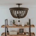 CAPITAL LIGHTING, HANDLEY SEMI-FLUSH, SEMI FLUSH MOUNT LIGHT