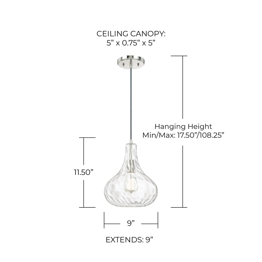 AUSTIN ALLEN & CO, RIVER PENDANT, PENDANT LIGHT