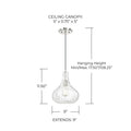CAPITAL LIGHTING, RIVER PENDANT, PENDANT LIGHT