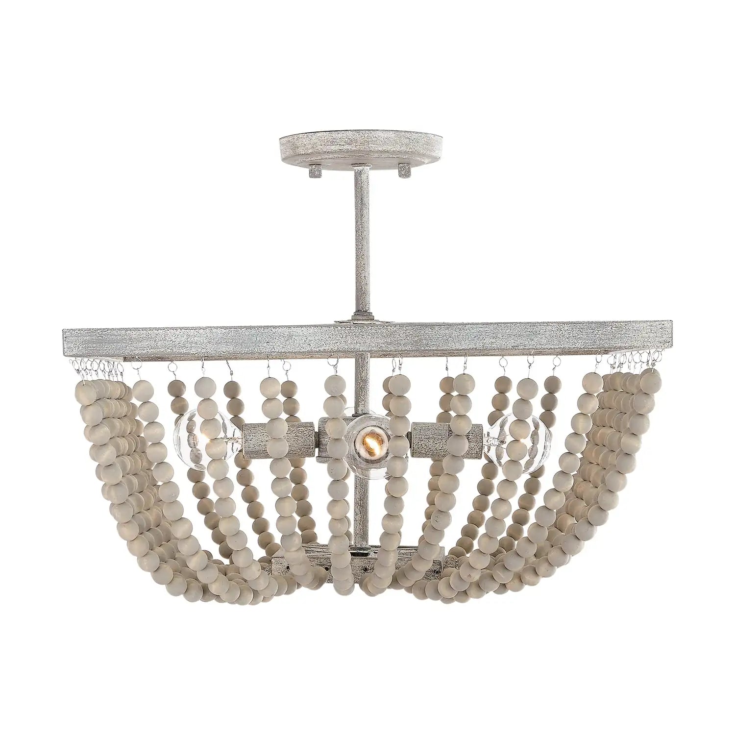 CAPITAL LIGHTING, SARAH SEMI-FLUSH, SEMI FLUSH MOUNT LIGHT