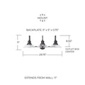 CAPITAL LIGHTING, ROAN VANITY, VANITY LIGHT